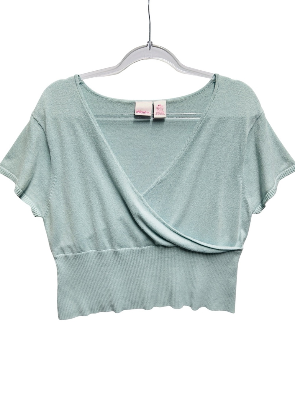 Pure Cotton Rayon Knit Crop Top Baby Sweater Pullover Jumper